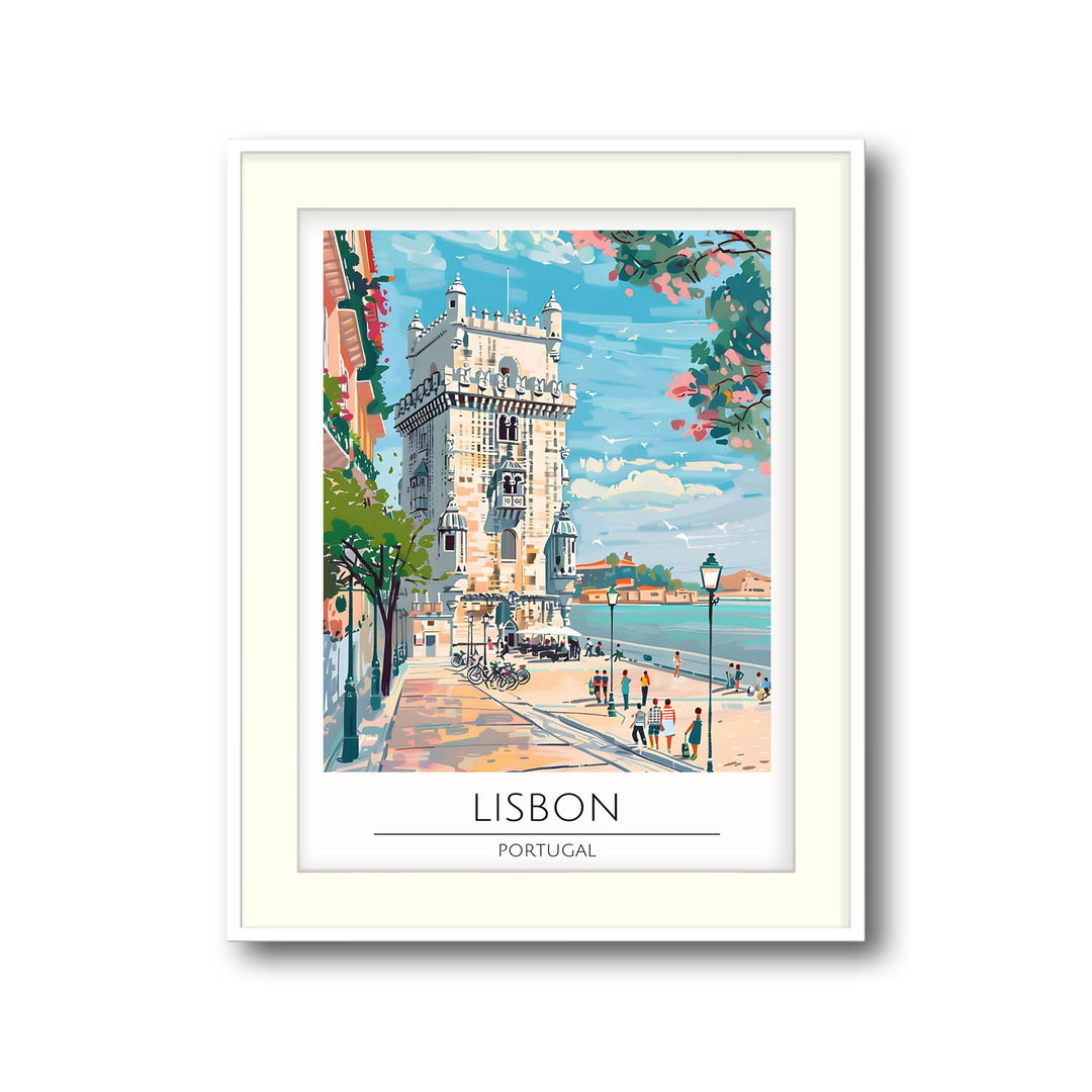 Lisbon - Cities Paintings