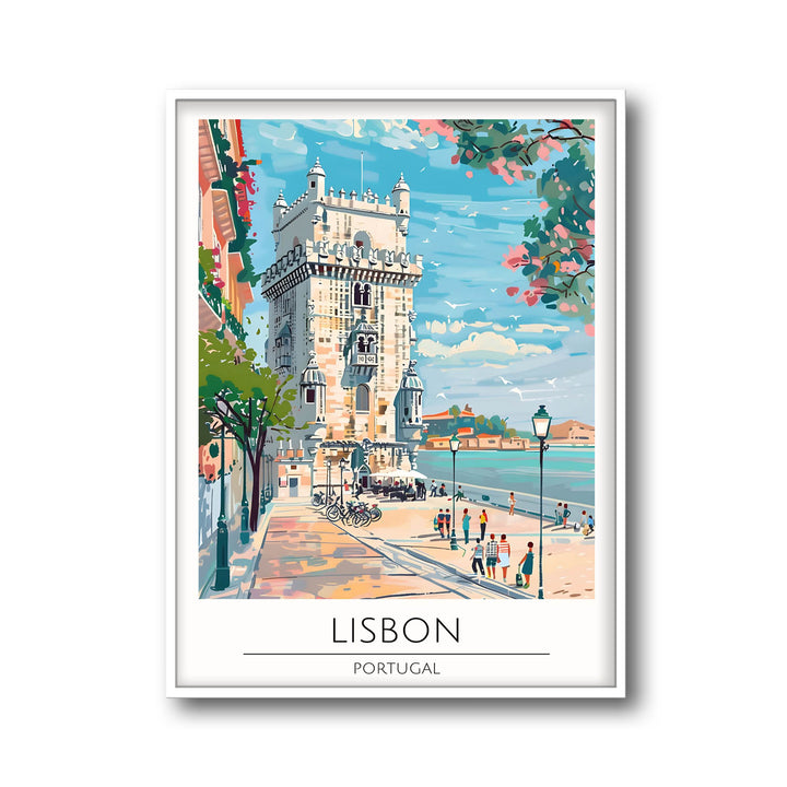 Lisbon - Cities Paintings