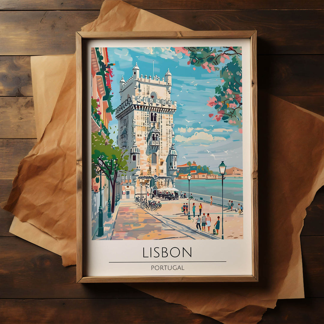 Lisbon - Cities Paintings