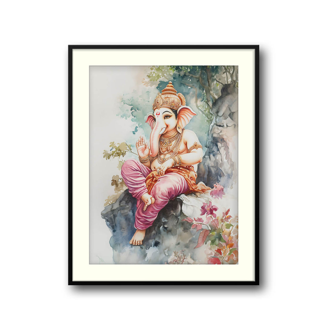 Lord Ganesh Blessing  - Vastu Painting