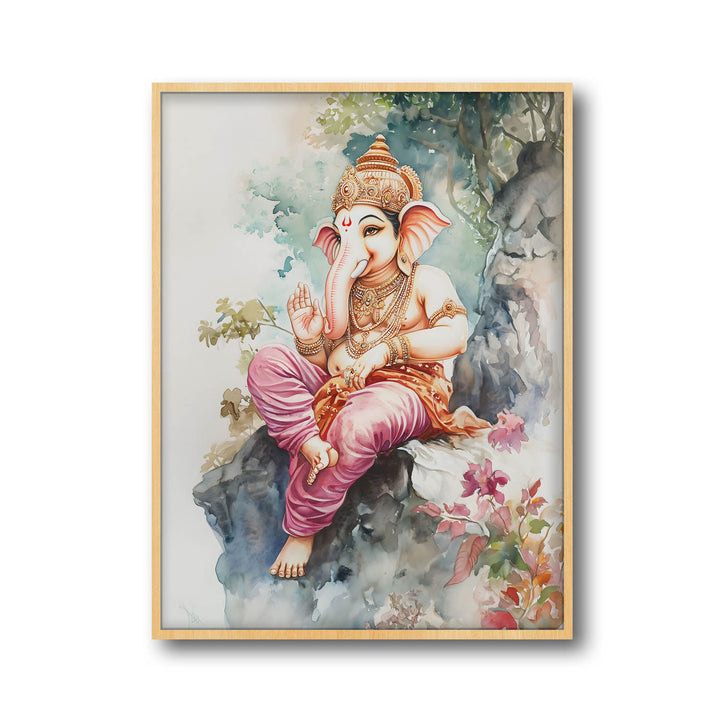 Lord Ganesh Blessing  - Vastu Painting