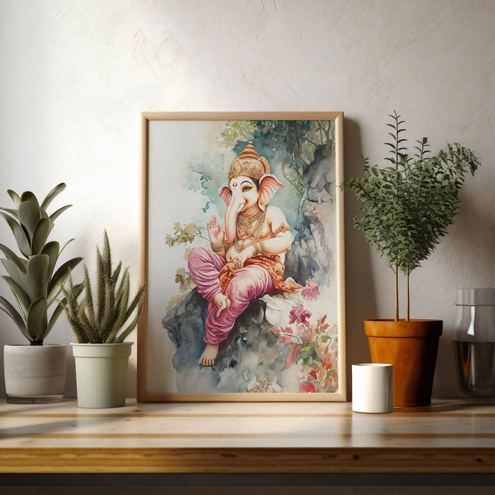 Lord Ganesh Blessing  - Vastu Painting