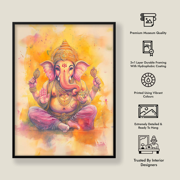 Lord Ganesha  - Vastu Painting