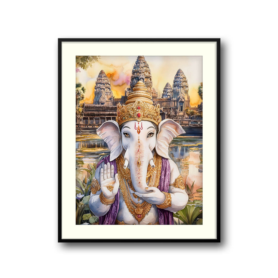 Lord Ganesha Blessing - Vastu Painting