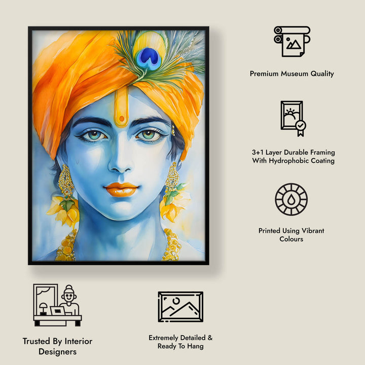 Lord Krishna - Vastu Painting