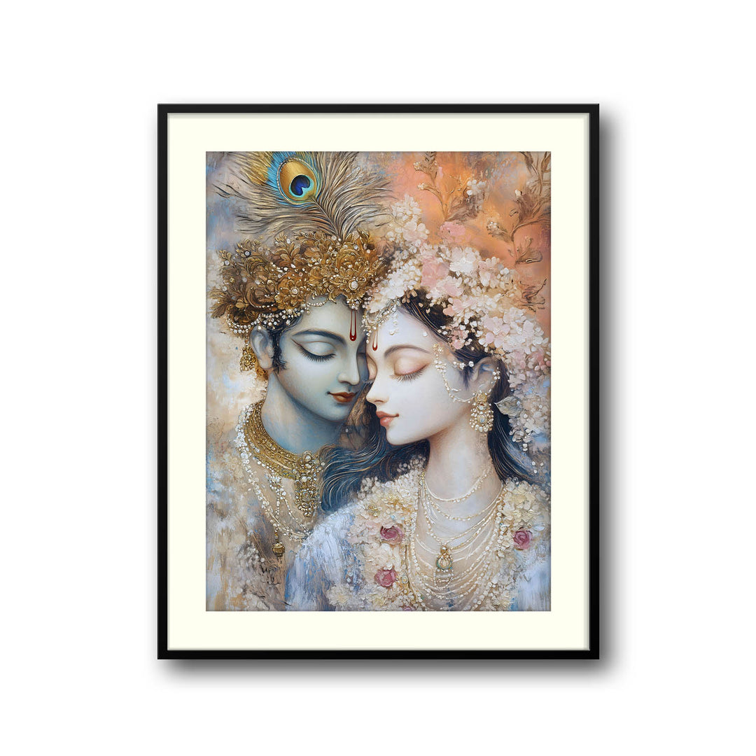 Lord Krishna & Radha - Vastu Painting