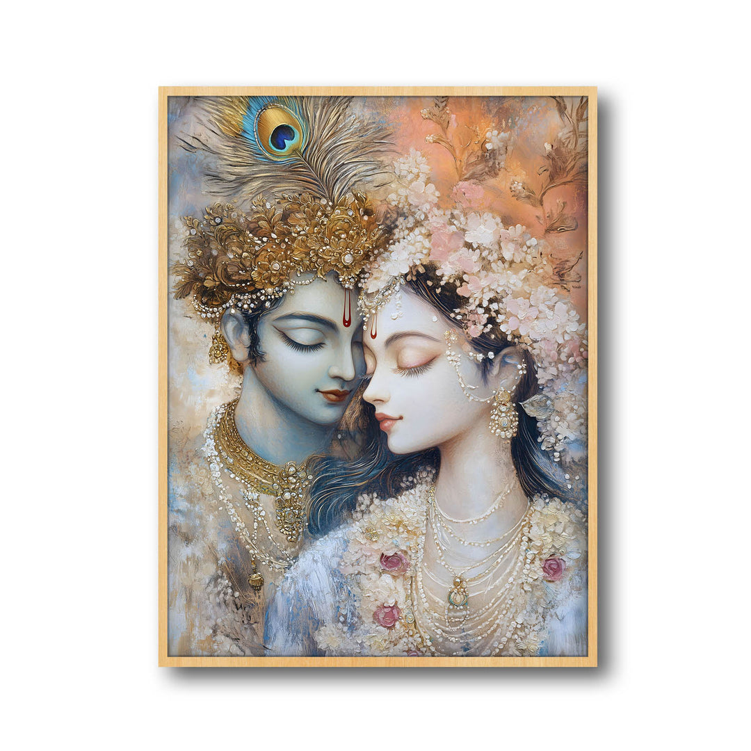 Lord Krishna & Radha - Vastu Painting