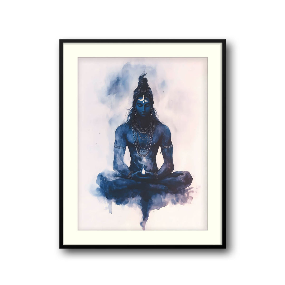 Lord Shiva Meditating - Vastu Painting