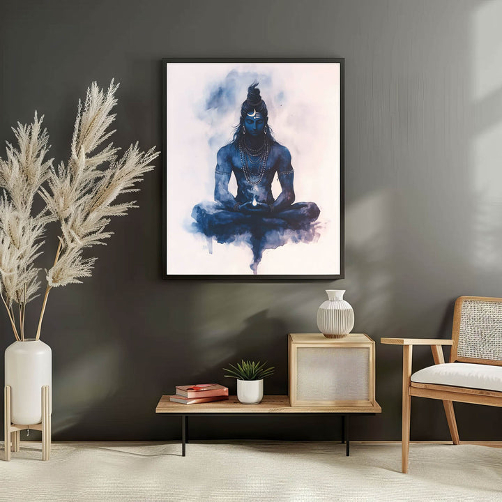 Lord Shiva Meditating - Vastu Painting