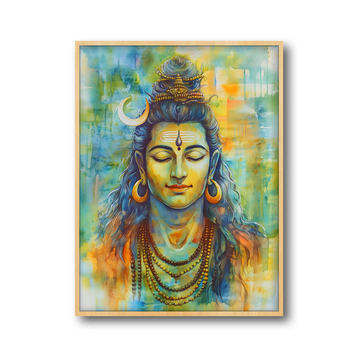 Lord Shiv in Dhyan - Vastu Painting