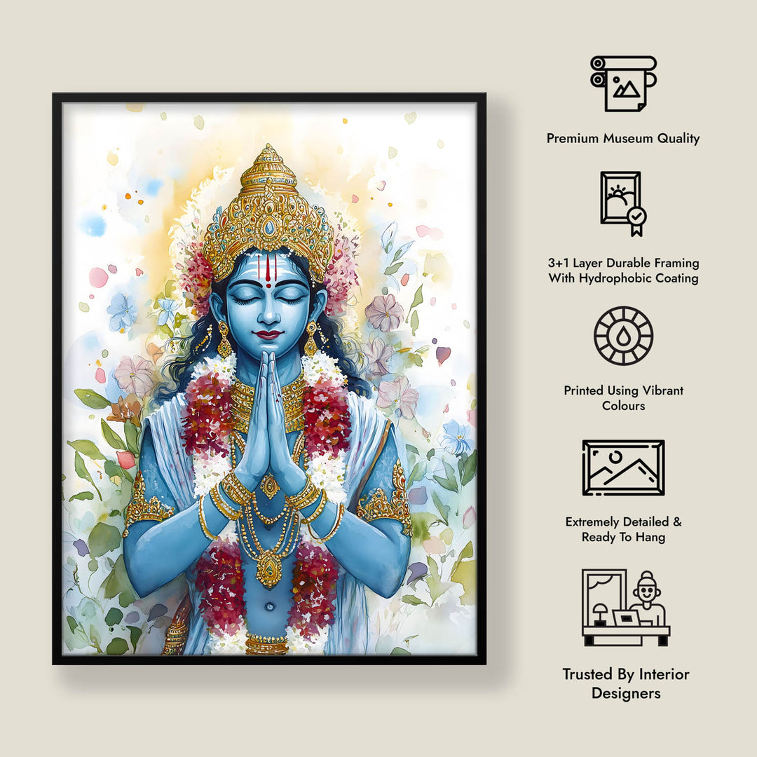 Lord Vishnu - Vastu Painting