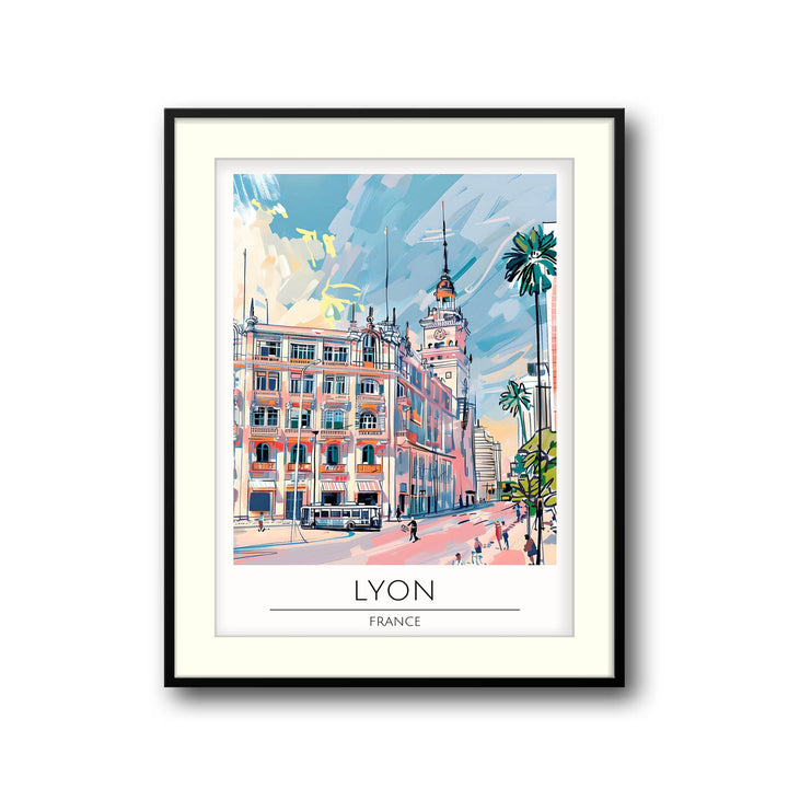 Lyon - Cities Paintings