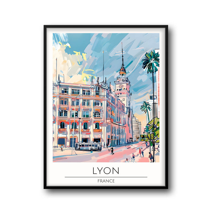 Lyon - Cities Paintings