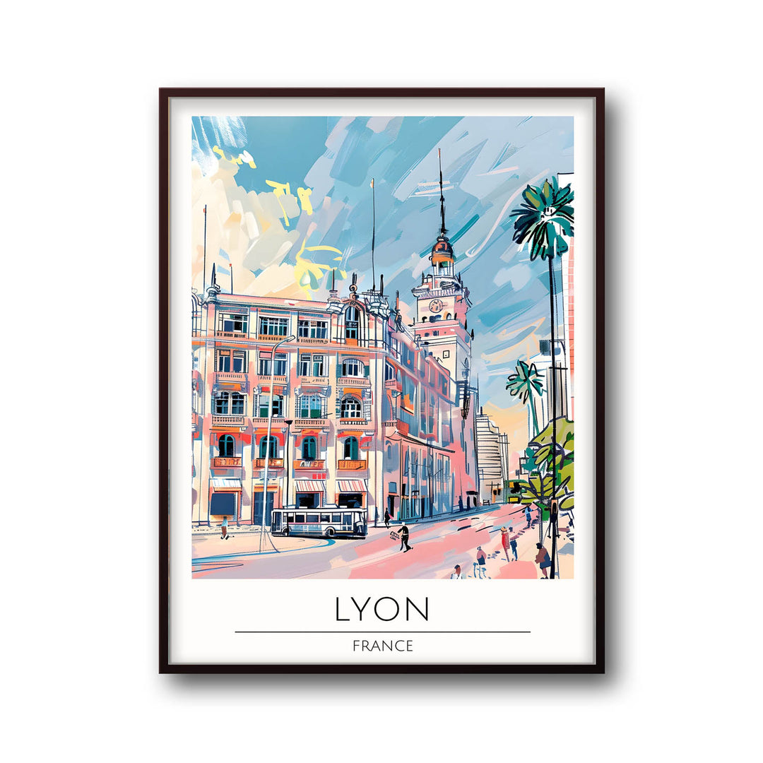 Lyon - Cities Paintings