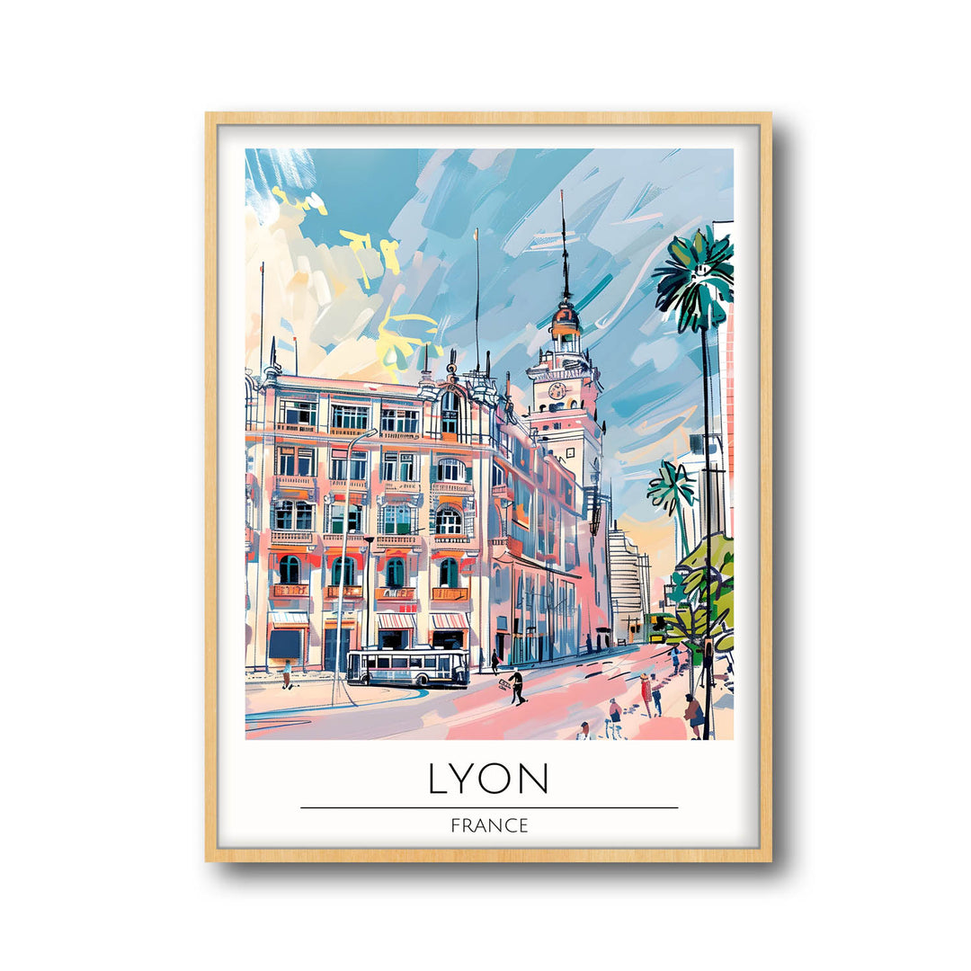 Lyon - Cities Paintings