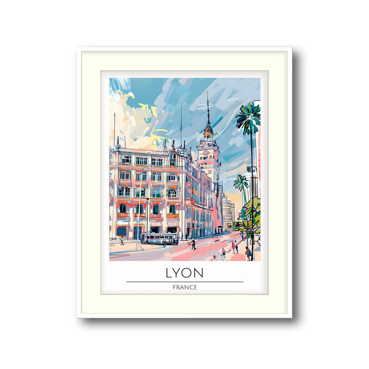 Lyon - Cities Paintings