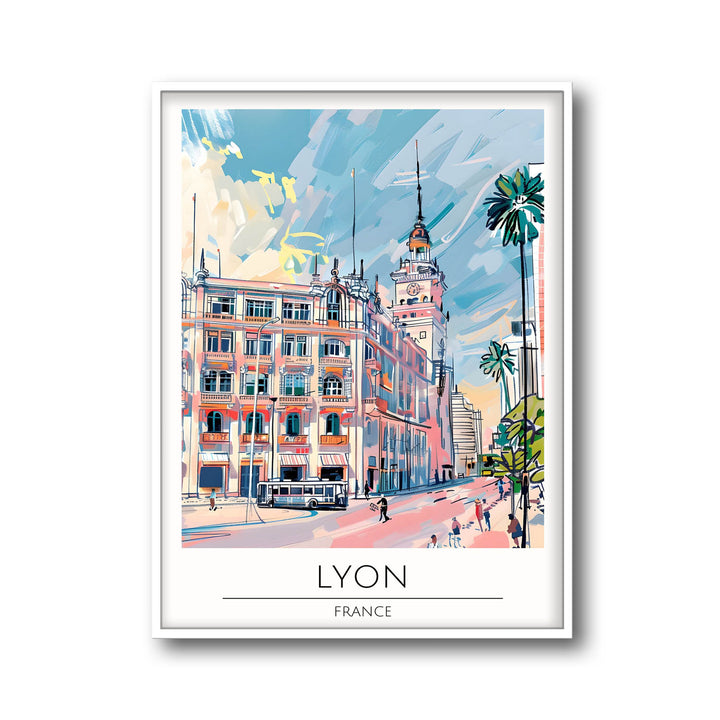 Lyon - Cities Paintings