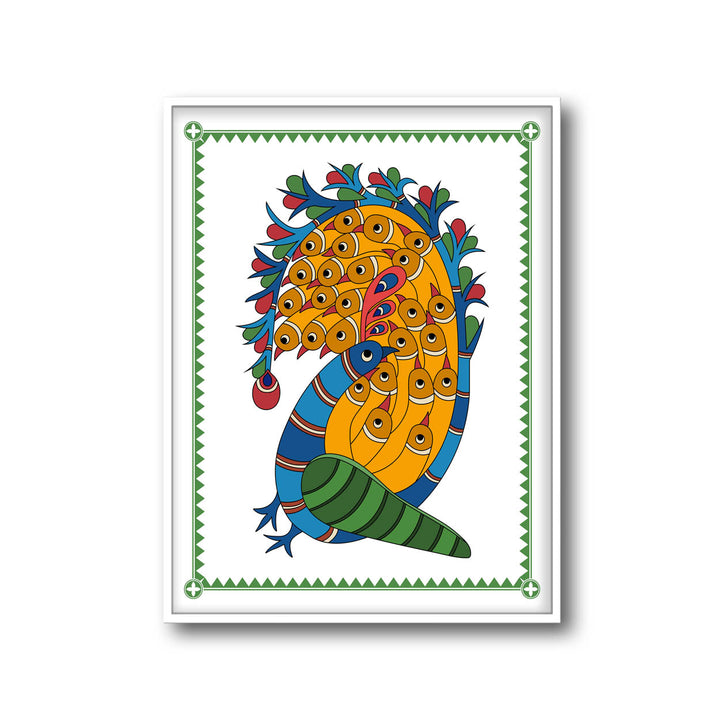 Peacocks - Madhubani Art