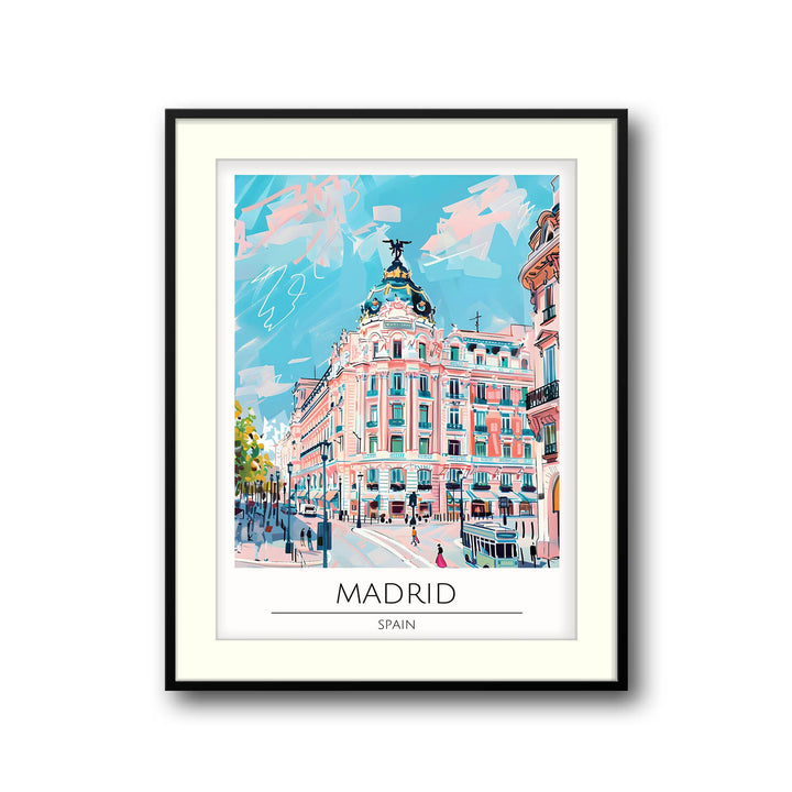 Madrid - Cities Paintings