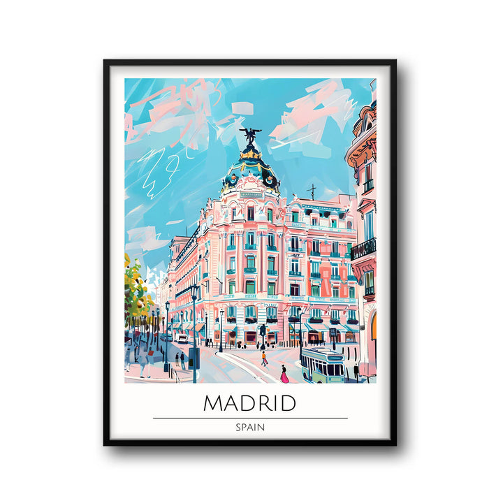 Madrid - Cities Paintings