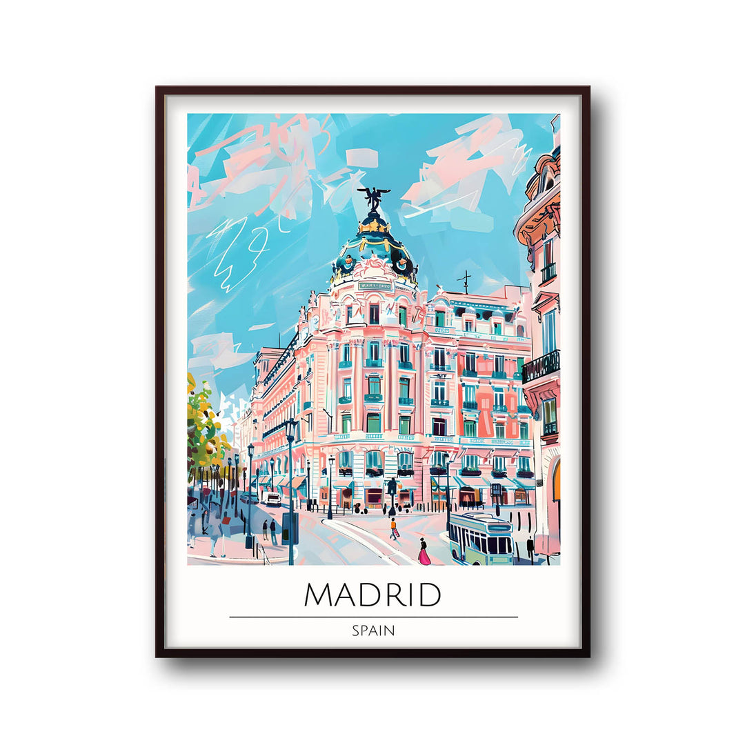 Madrid - Cities Paintings