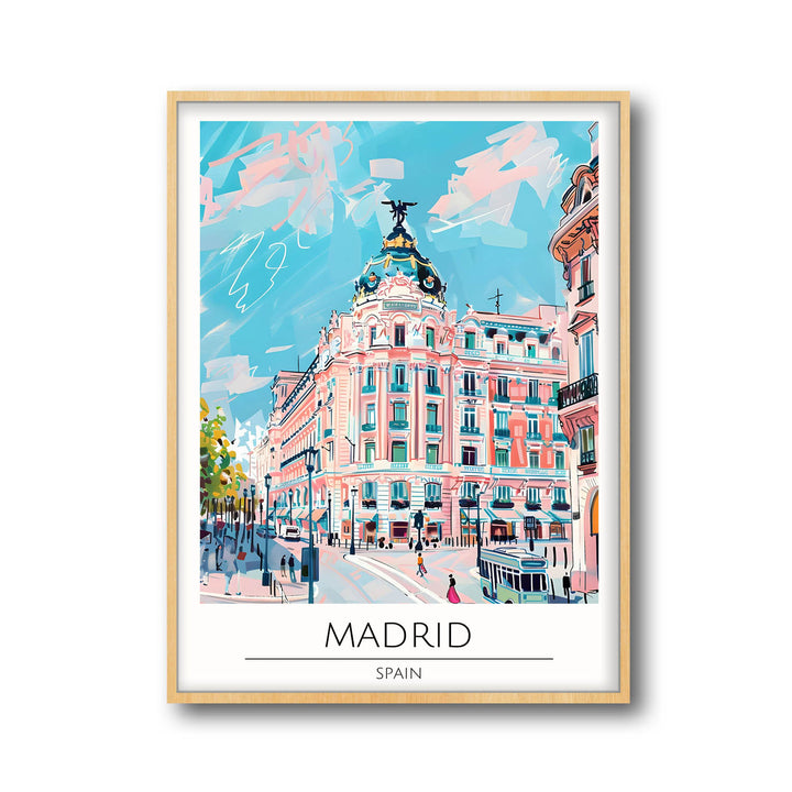 Madrid - Cities Paintings