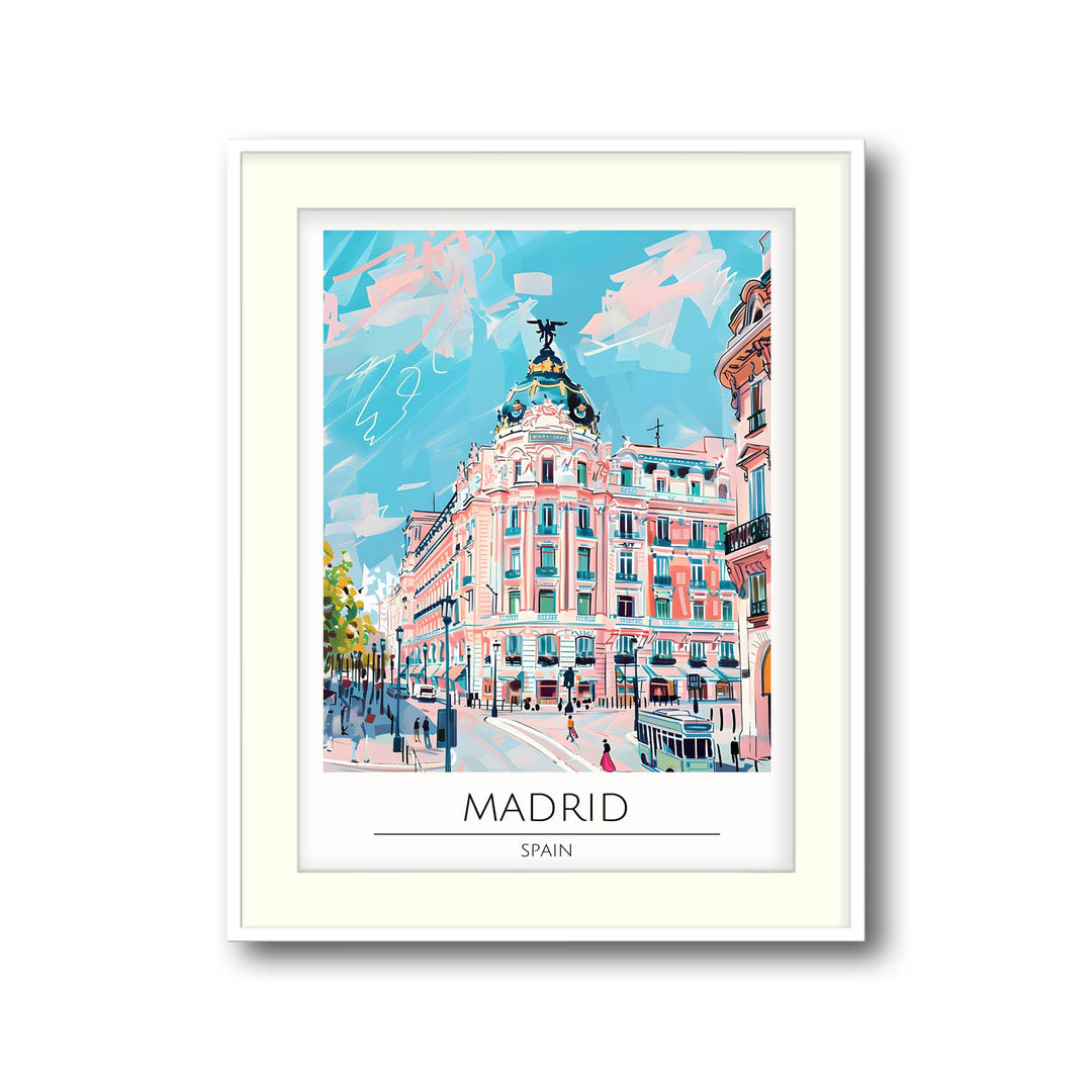 Madrid - Cities Paintings