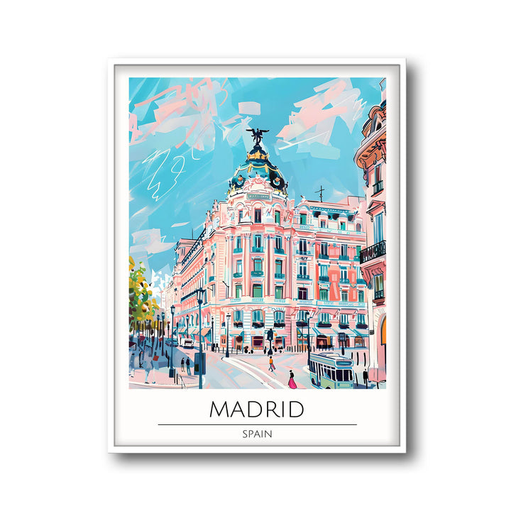 Madrid - Cities Paintings