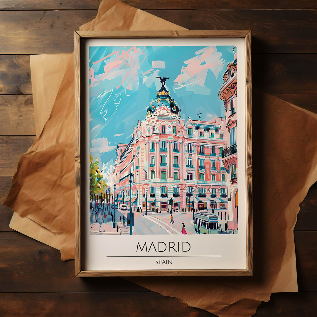 Madrid - Cities Paintings