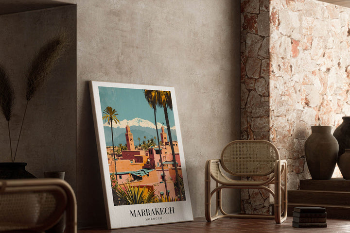 Golden Marrakech - Cities Paintings