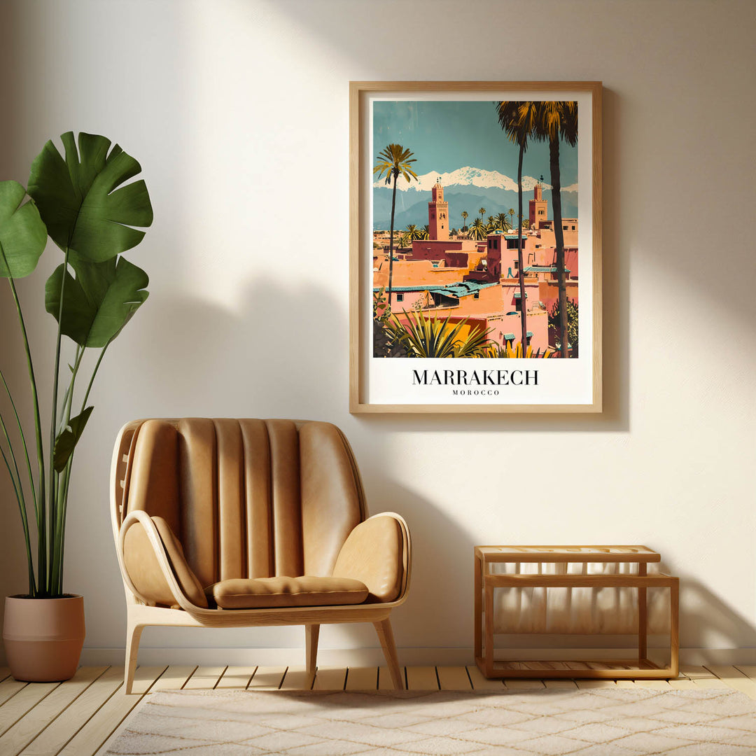 Golden Marrakech - Cities Paintings