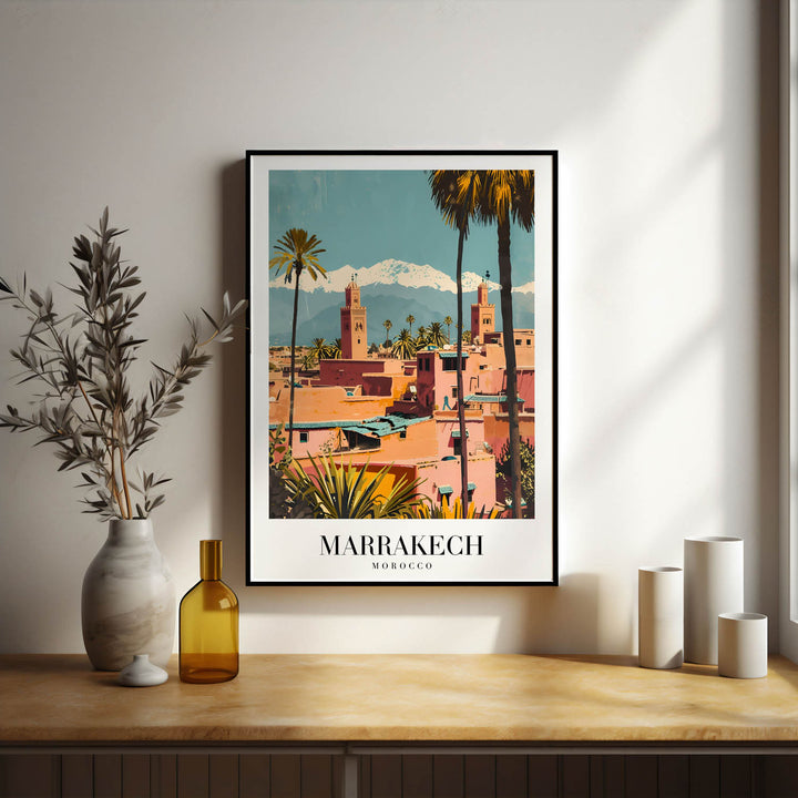 Golden Marrakech - Cities Paintings