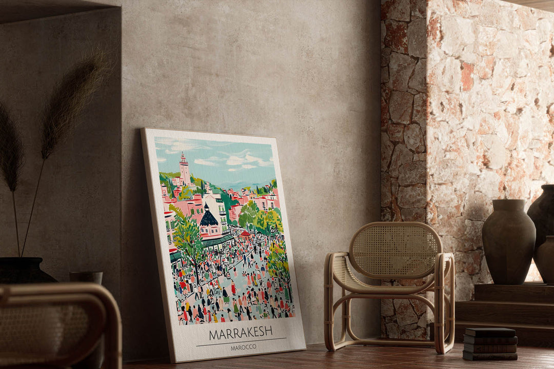 Marrakesh - Cities Paintings