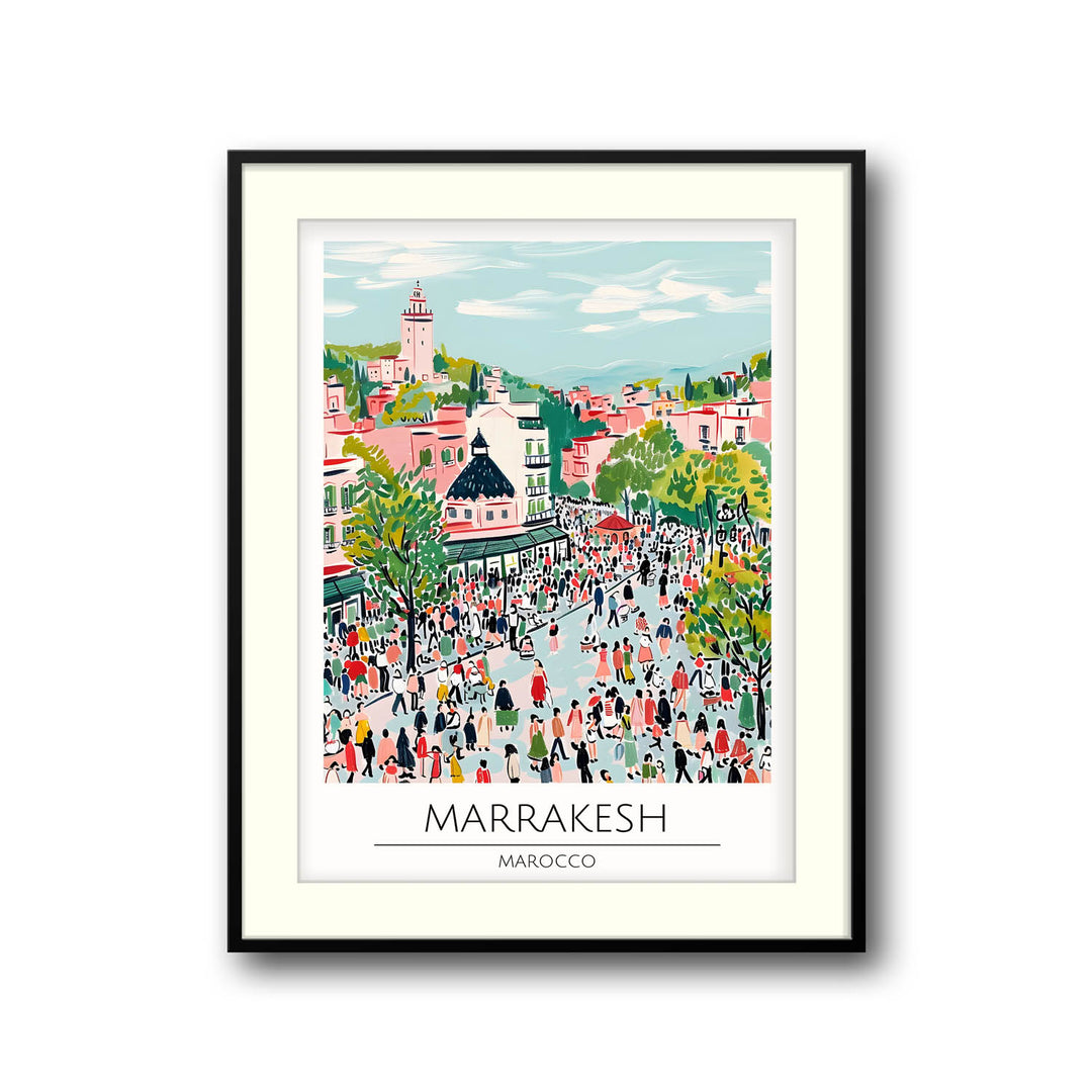 Marrakesh - Cities Paintings