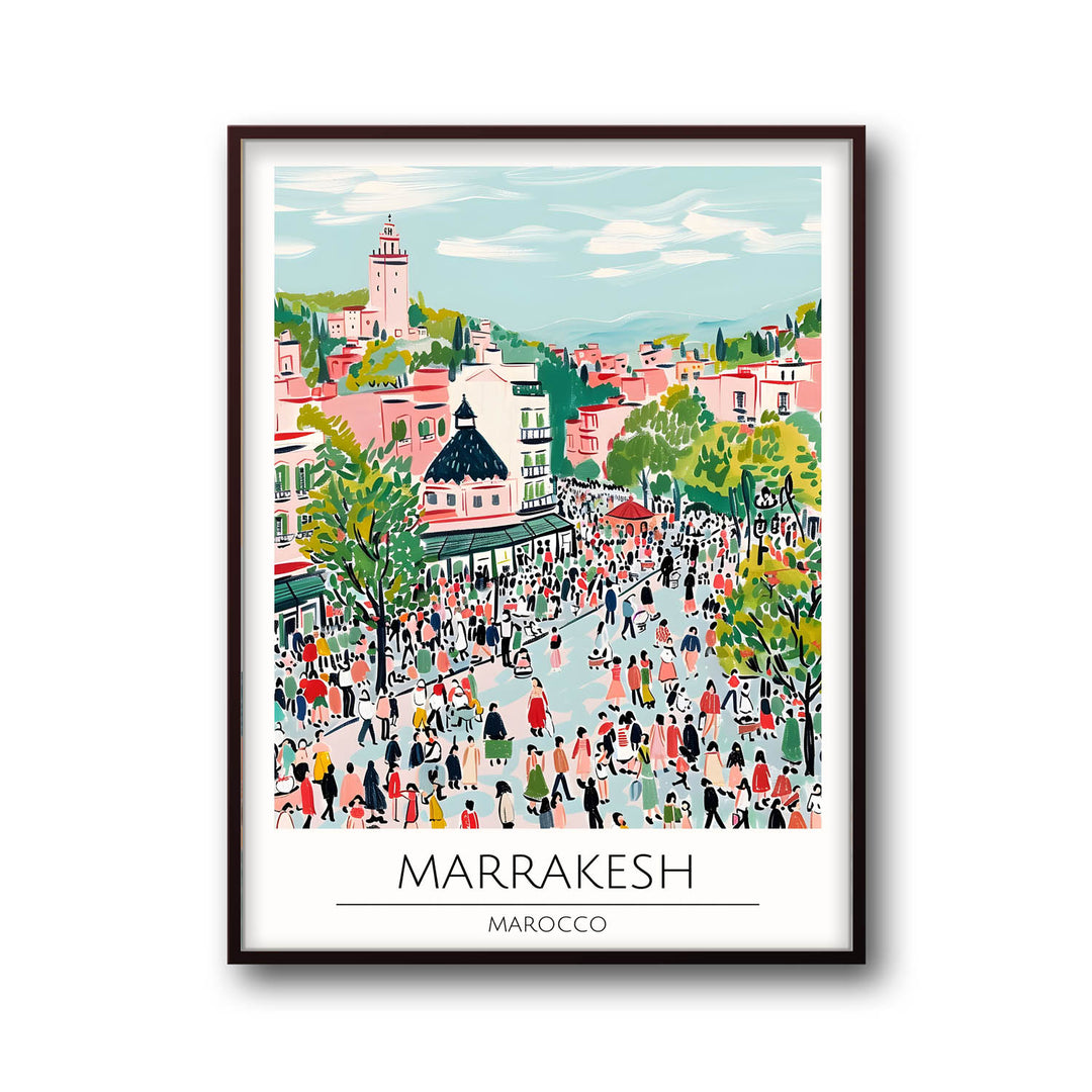 Marrakesh - Cities Paintings