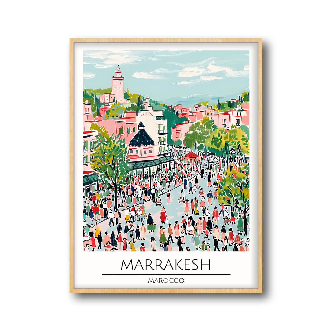 Marrakesh - Cities Paintings