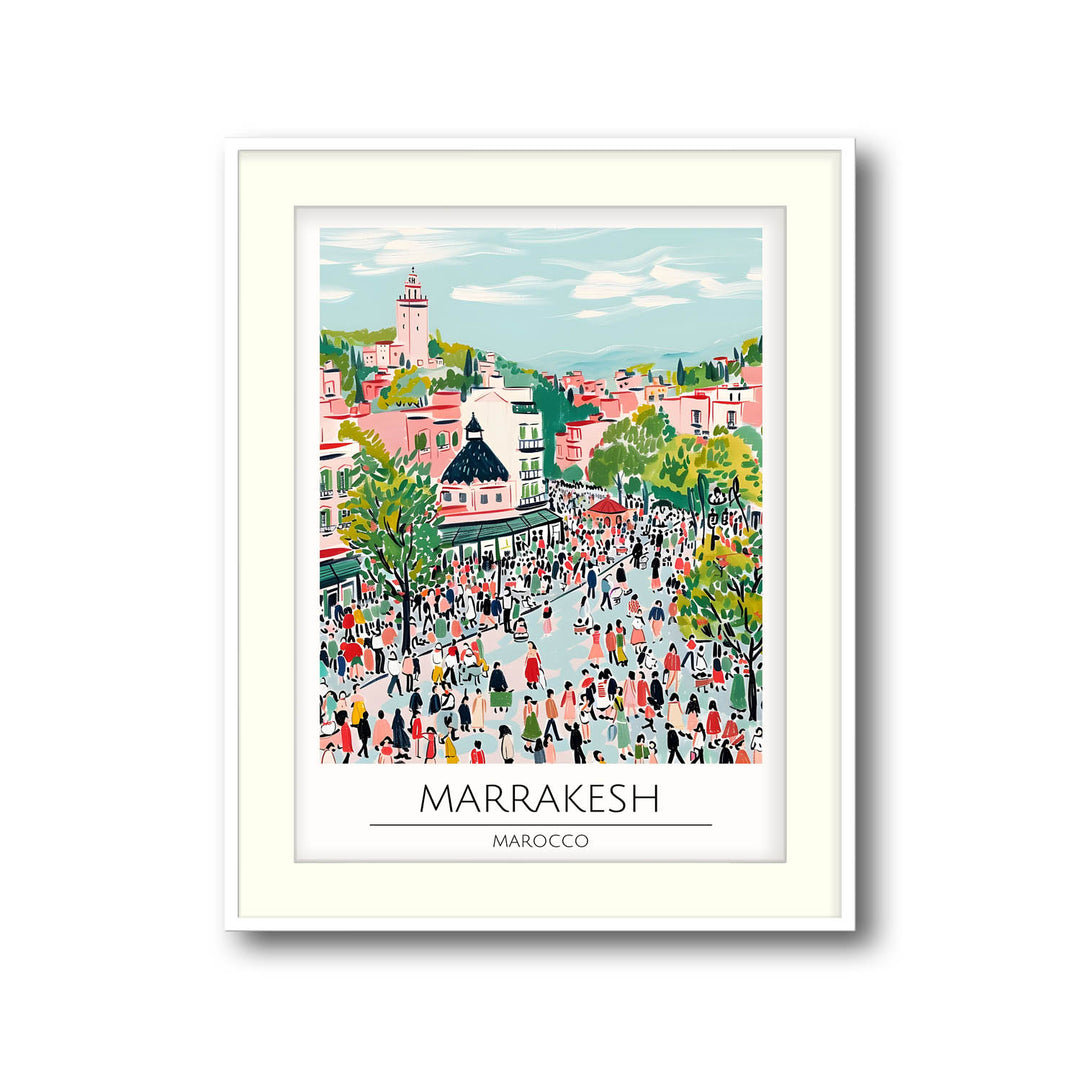 Marrakesh - Cities Paintings