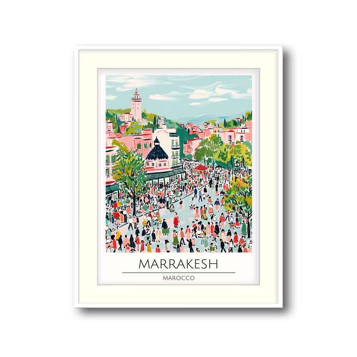 Marrakesh - Cities Paintings