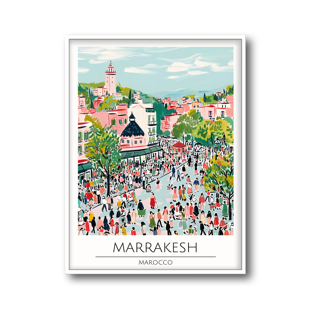 Marrakesh - Cities Paintings