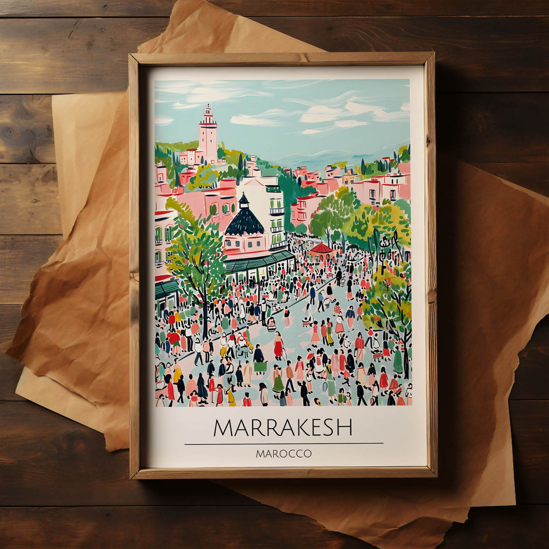 Marrakesh - Cities Paintings