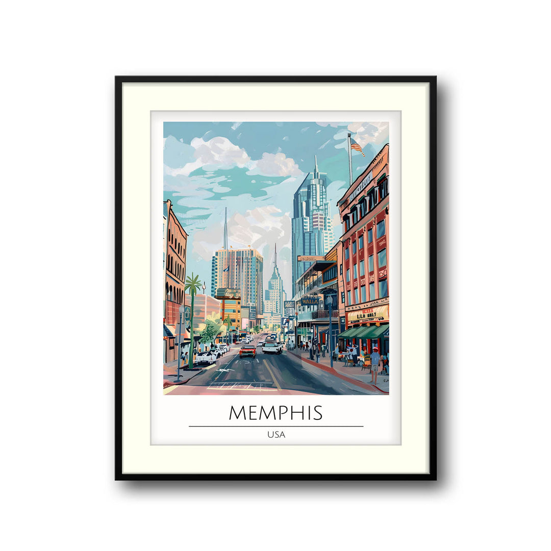 Memphis - Cities Paintings