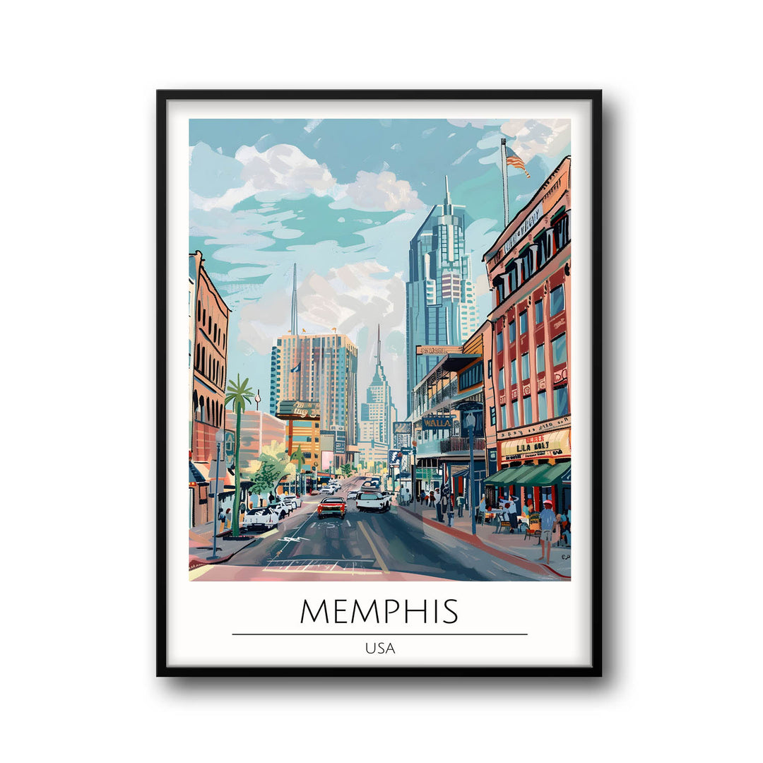 Memphis - Cities Paintings