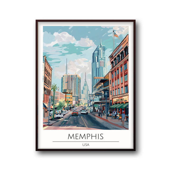 Memphis - Cities Paintings