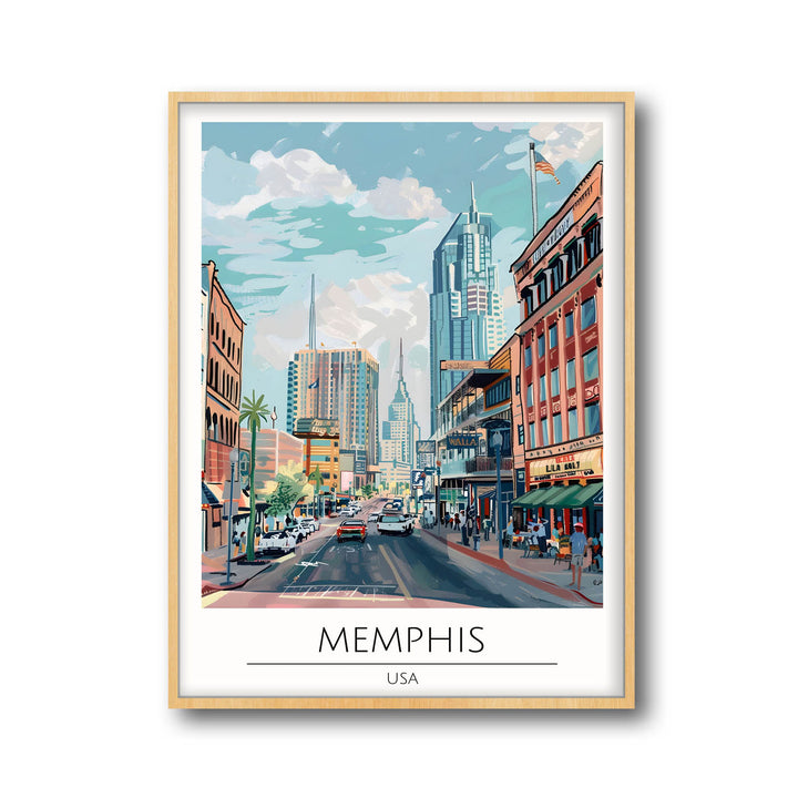 Memphis - Cities Paintings