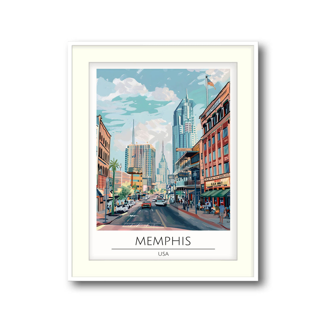 Memphis - Cities Paintings