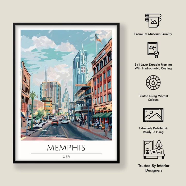 Memphis - Cities Paintings