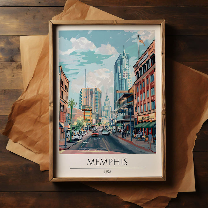 Memphis - Cities Paintings