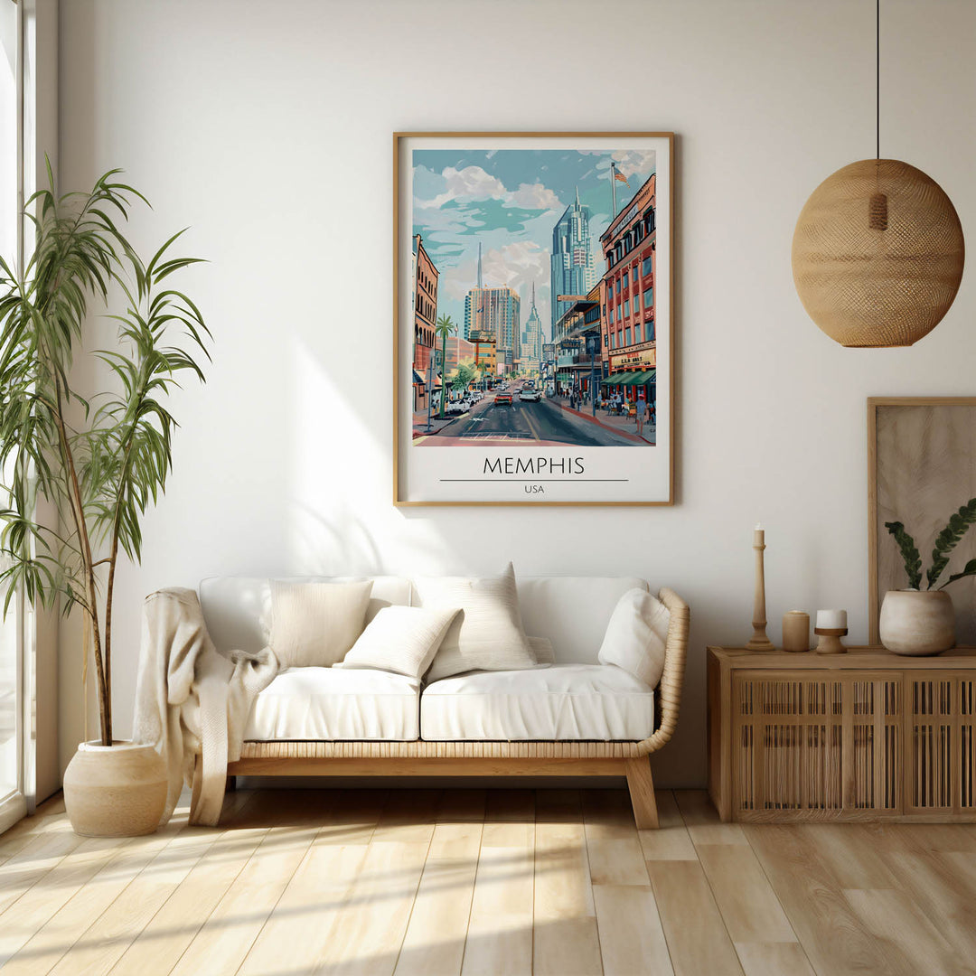 Memphis - Cities Paintings