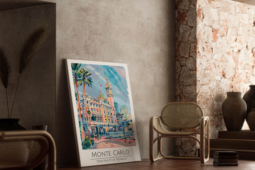 Monte Carlo - Cities Paintings