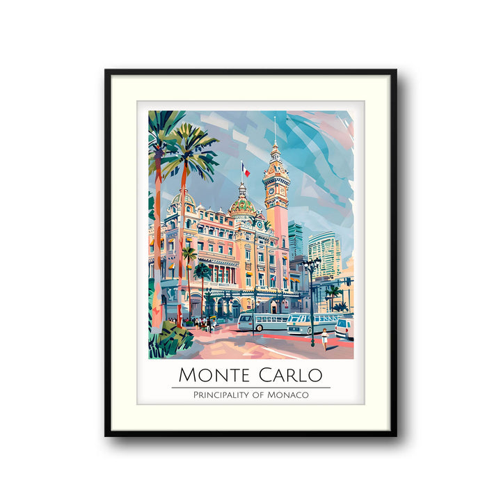 Monte Carlo - Cities Paintings